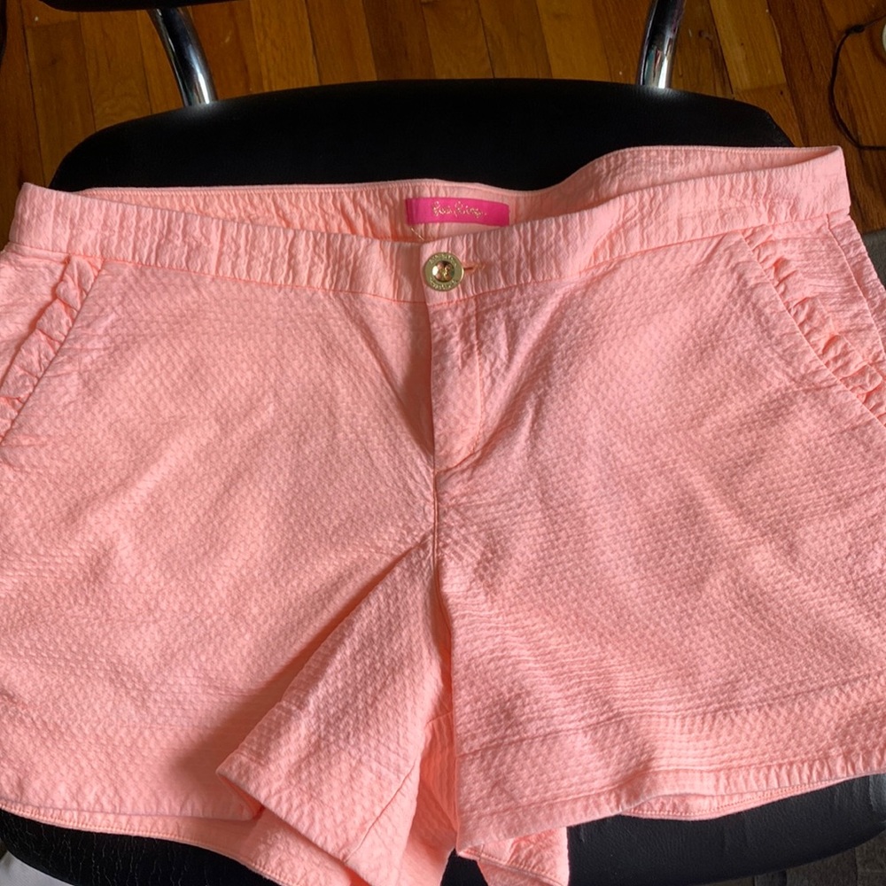 Lilly Pulitzer Pink Textured Women's Shorts